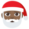 Santa Claus - Medium Black emoji on Emojione